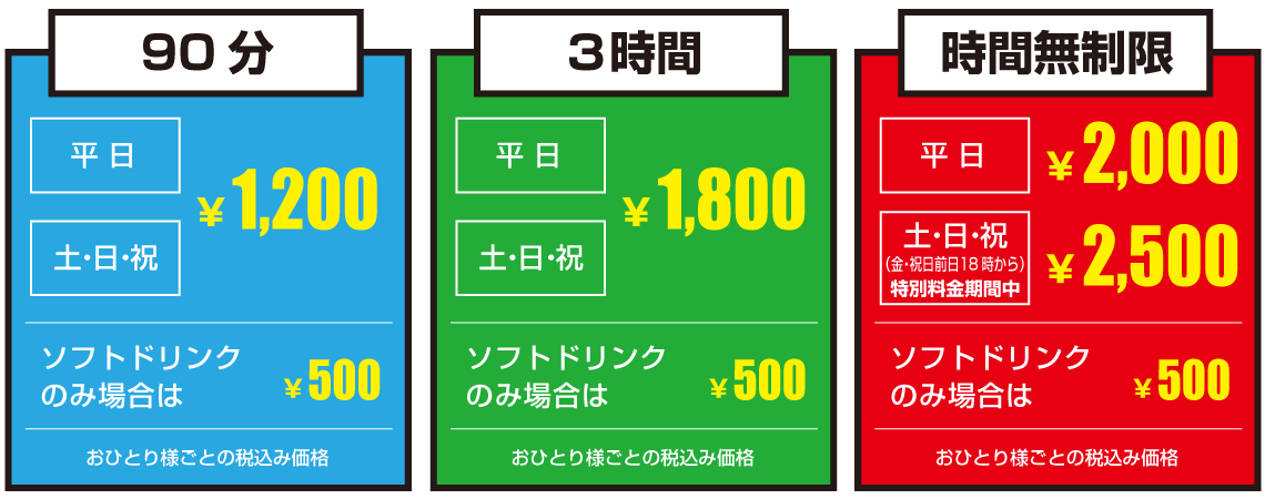 飲み放題プラン